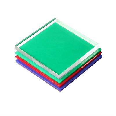 Translucent Colored Acrylic Plastic Sheets 1.8-30mm SGS For Wall Decoration